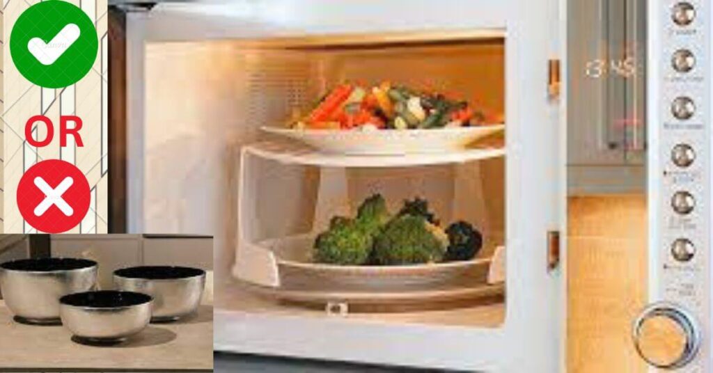 Is stainless steel microwave safe?